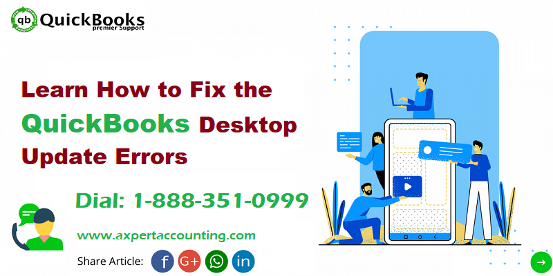 How to Troubleshoot update errors in QuickBooks?