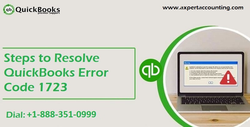 How to Troubleshoot QuickBooks error code 1723?