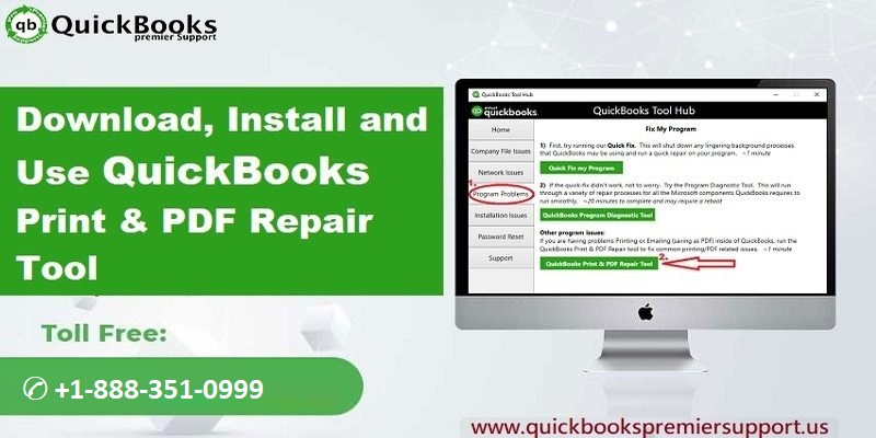How to Troubleshoot QuickBooks Print and PDF Repair Tool?
