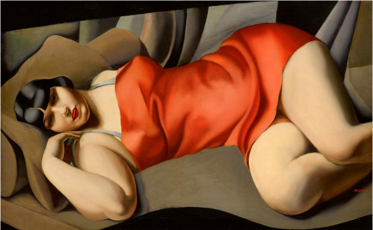 Glamorous artwork of Tamara de Lempicka at auction