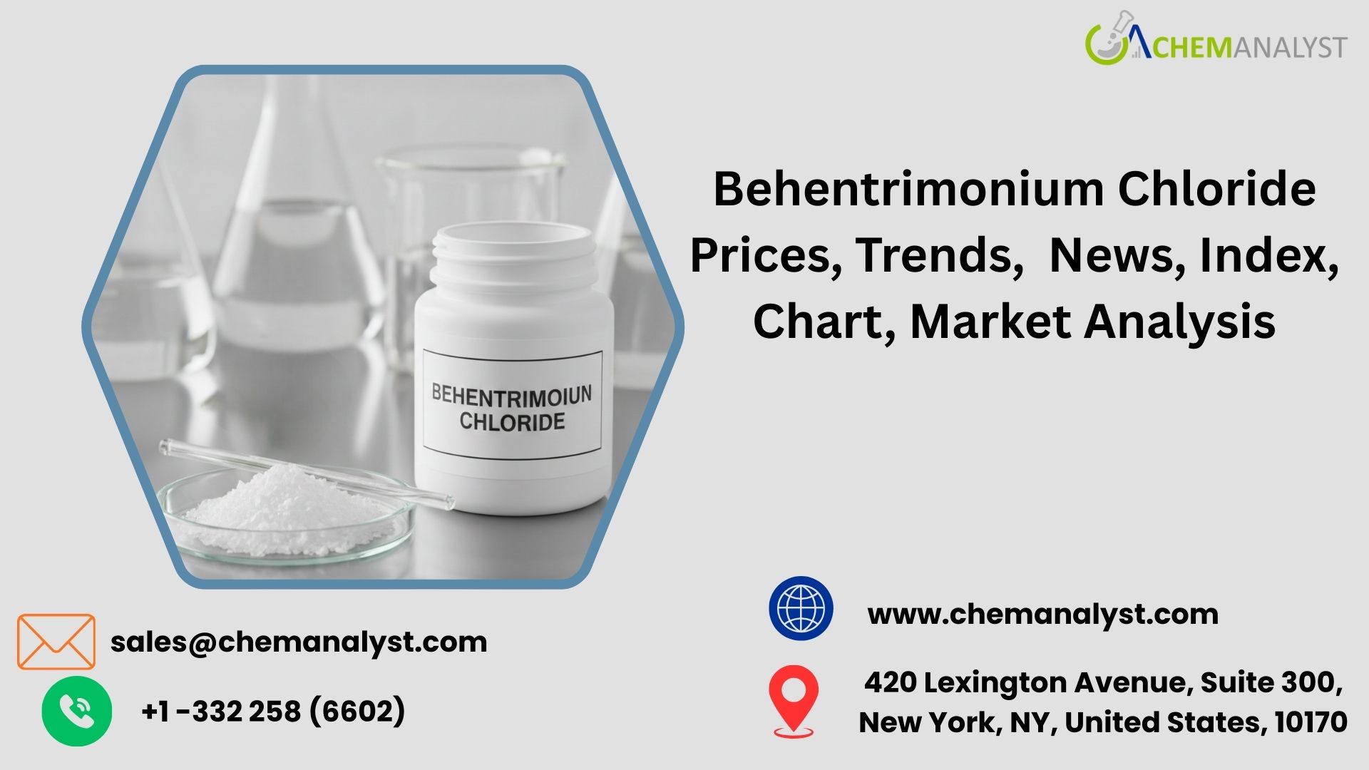 Behentrimonium Chloride Prices, Trends, News, Index, Chart, Market Analysis and Forecast 2026