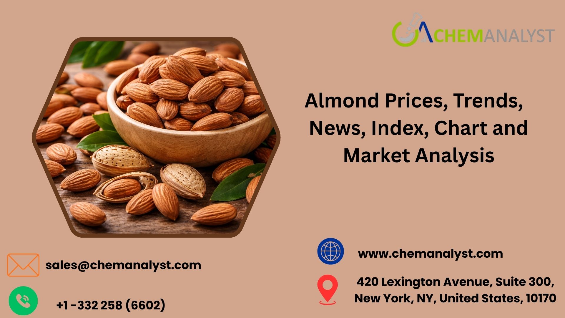 Almond Prices, Trends, News, Index, Chart and Market Analysis