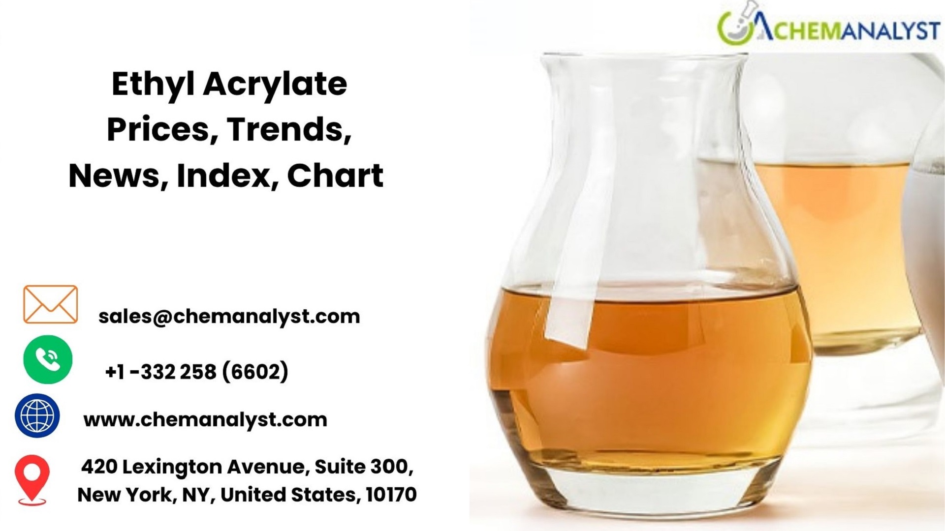 Ethyl Acrylate Prices Trend, Chart, Index and Regional Market Analysis