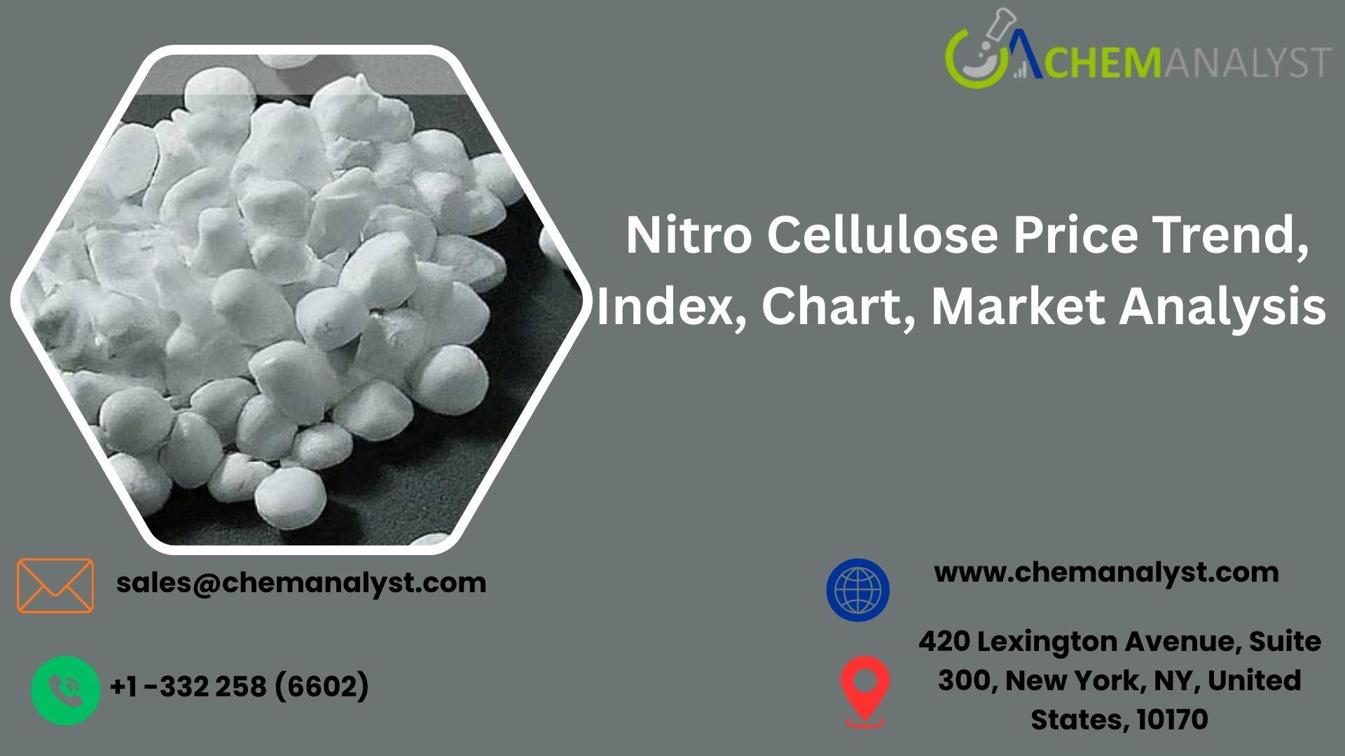 Nitro Cellulose Prices, Trends, News, Index, Chart, Demand and Forecast