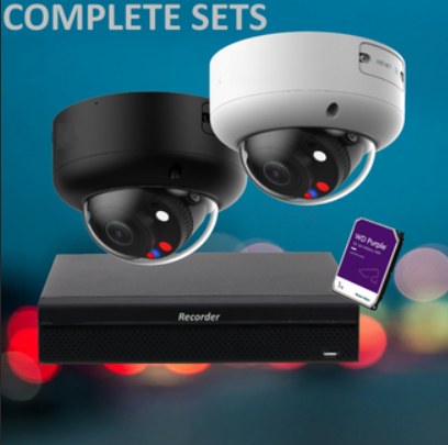 How does the beveiliging camera detect suspicious activity?