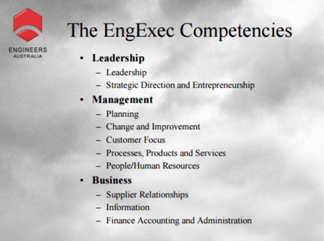 Engineers Australia Competency Report: Stage 1