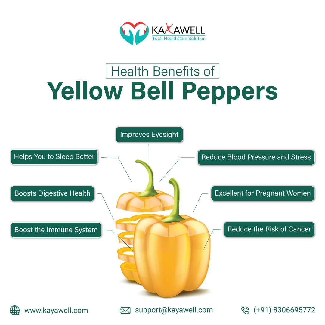 7 Health Benefits Of Yellow Bell Pepper