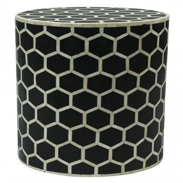 bone inlay furniture End Table