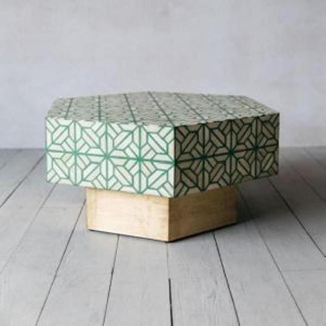 Bone Inlay Coffee table