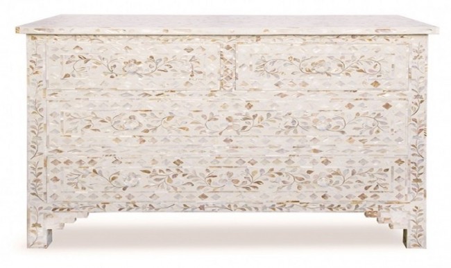 Handmade Bone Inlay Sideboard