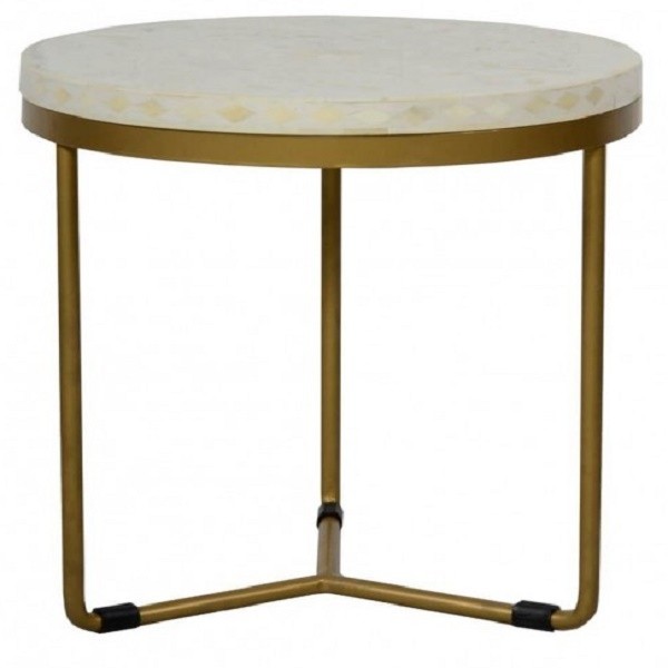 bone inlay furniture End Table