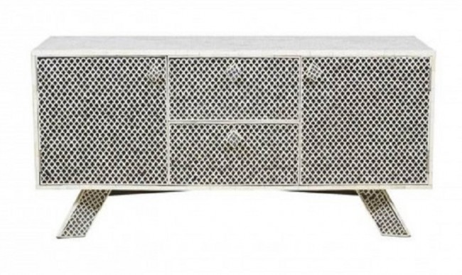 Handmade Bone Inlay Sideboard