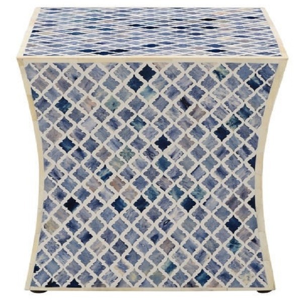 bone inlay furniture End Table