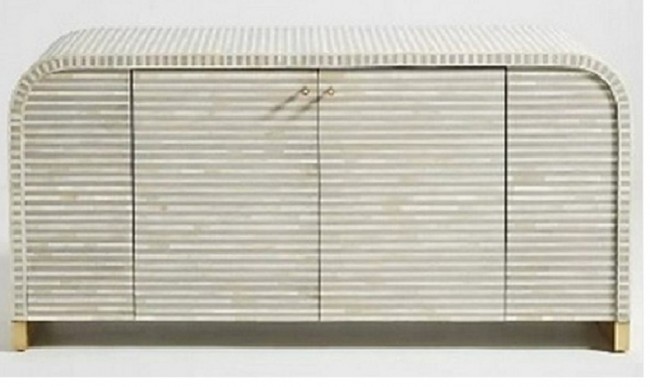 Bone Inlay Side Board