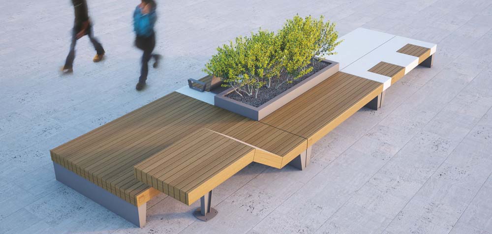 Street Furniture - Plants Design, UAE