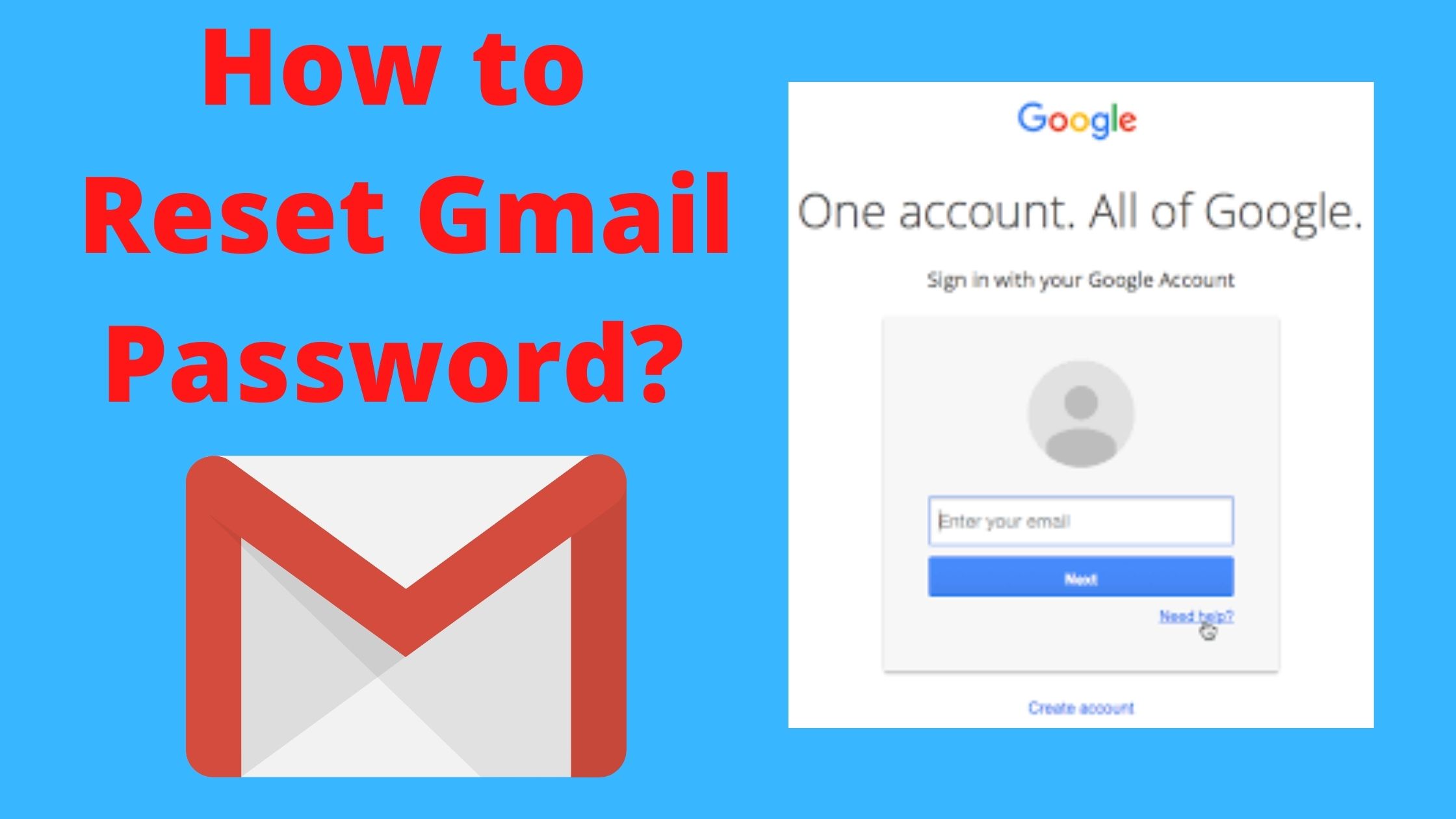 How to Reset Gmail Password? 