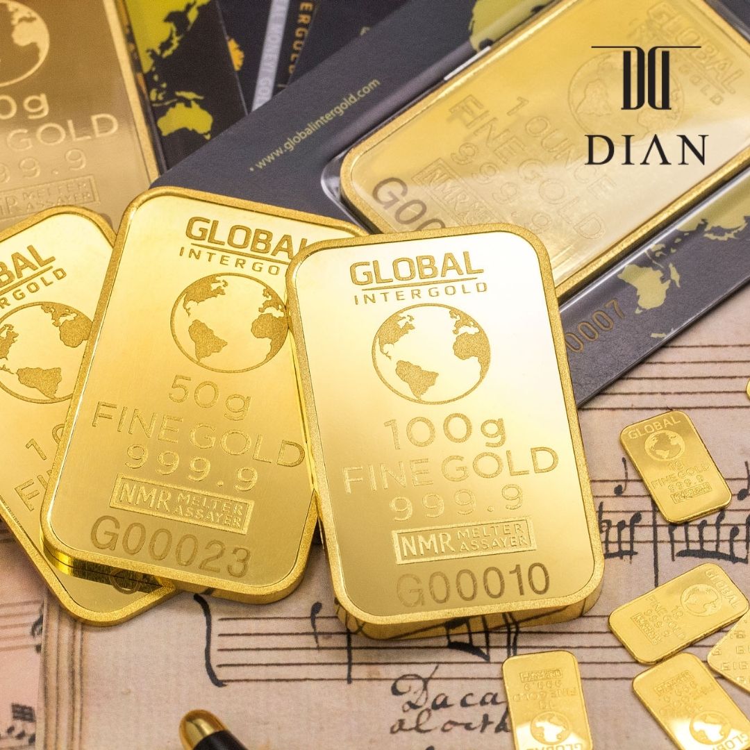 Online Shops for Gold Bar Online Dubai | Dian Jewellery