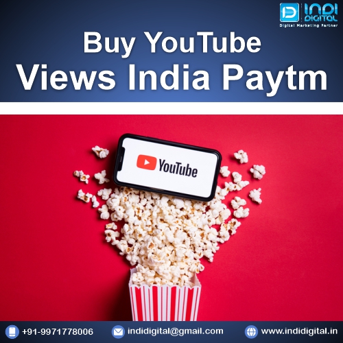 Here you can buy indian youtube views through paytm