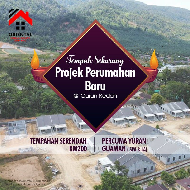  Jom miliki rumah idaman dengan harga yang sangat berbaloi