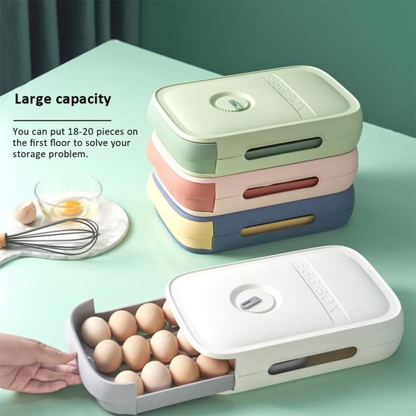 Preserve the freshness of eggs with egg storage boxes
