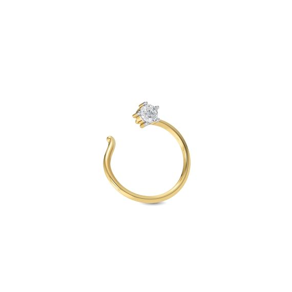 Buy Elise Diamond Nose Pin For Women Online From Kisna