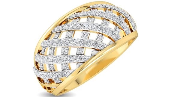Cocktail Diamond Ring From Kisna Diamond Jewellery