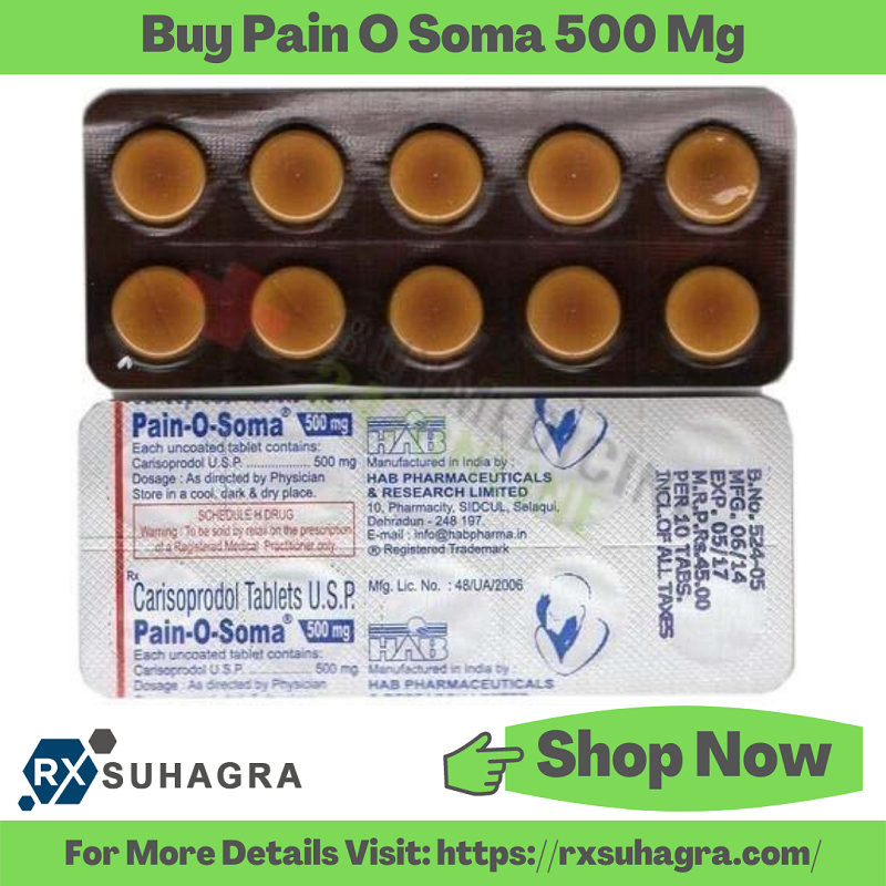 Buy Pain O Soma 500mg Online