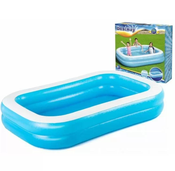 Bestway Rectangular Inflatable Family Swimming Pool
