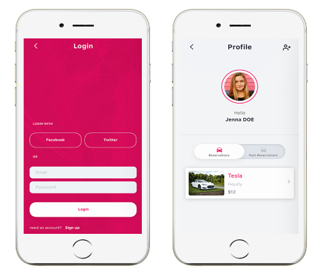 Car Renting App Development
