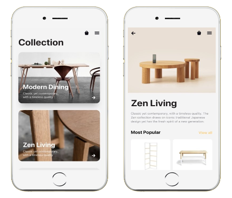 Online Furniture Shop App Development