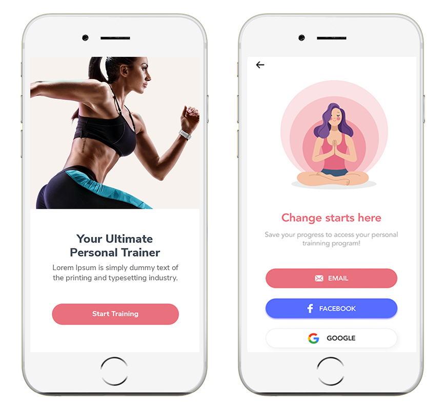 Fitness & Health Mobile App Development