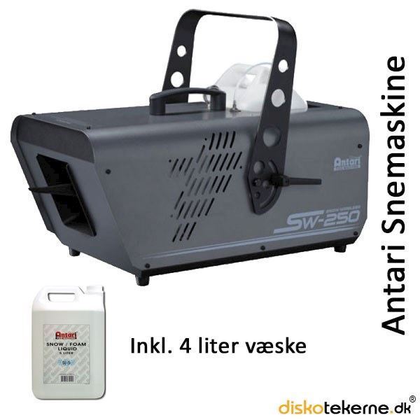 Integrating the effect of snowfall with Snemaskine