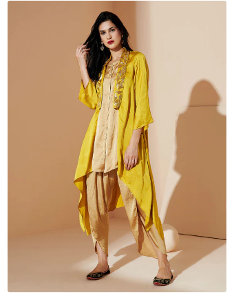 A modern style statement -Indo western dress