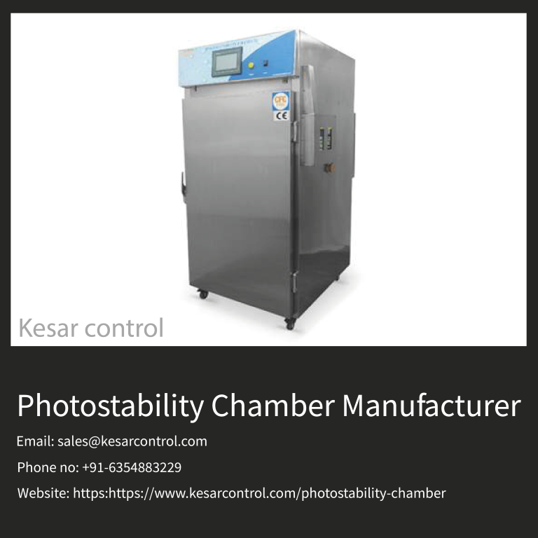 Photostability Chamber Manufacturer