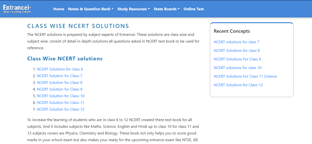 Where can I find Ncert solutions?