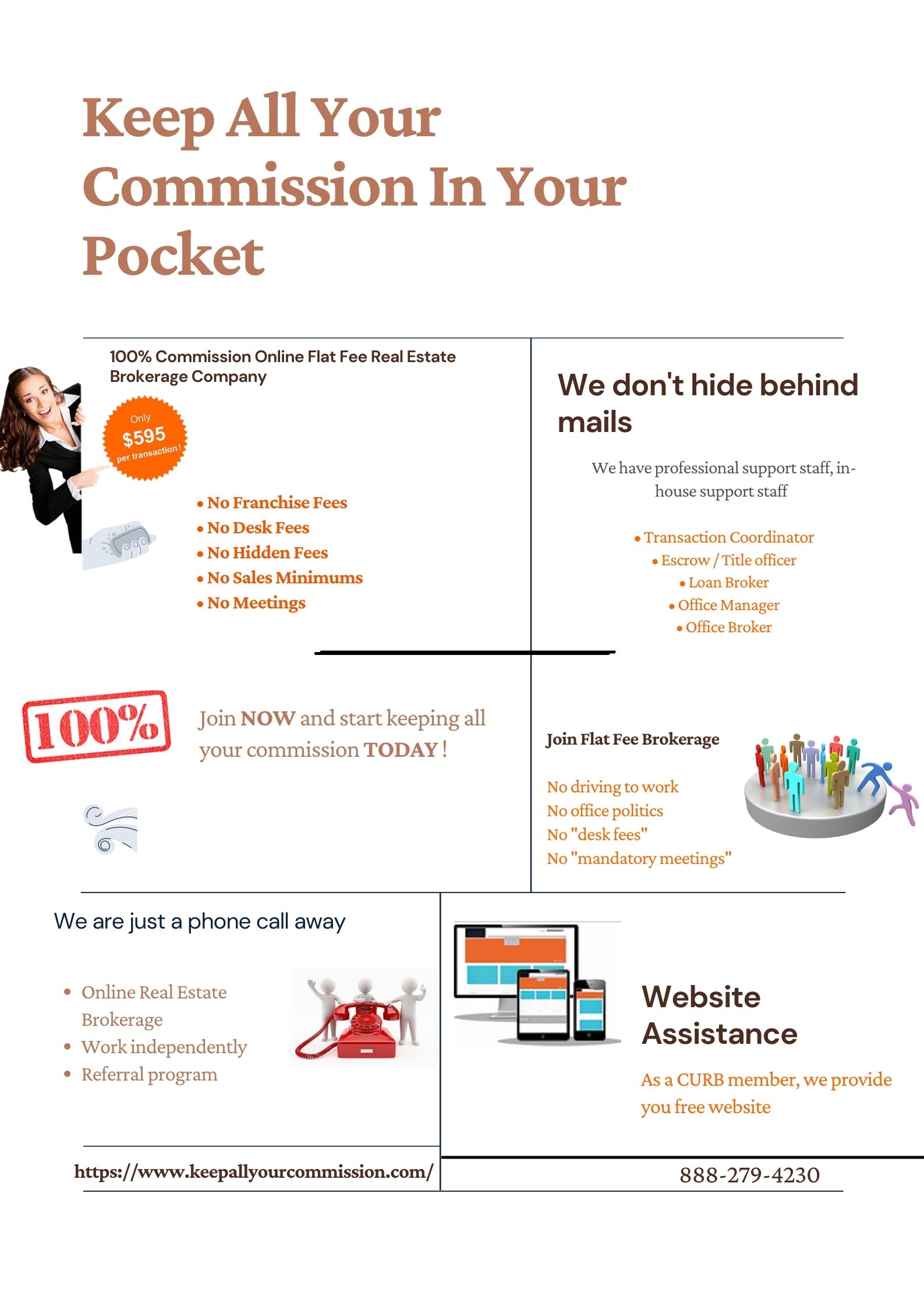Keep All Your Commission
