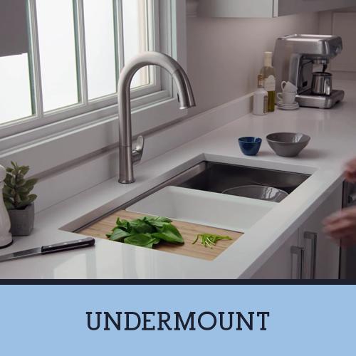Undermount Double Kitchen Sink Must be Installed to Avoid Mess at the Kitchen!