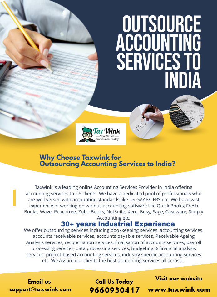 Outsource Accounting Services for India-Taxwink