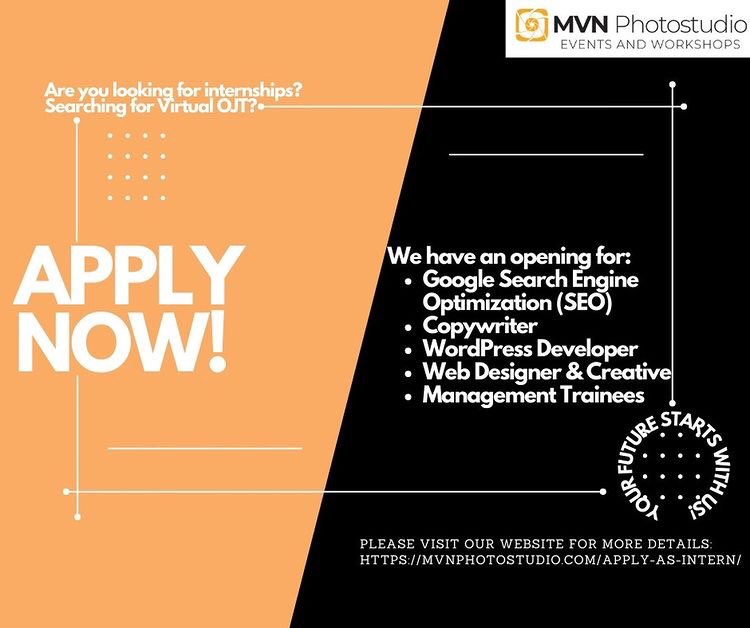 Searching for Virtual OJT? Apply now!