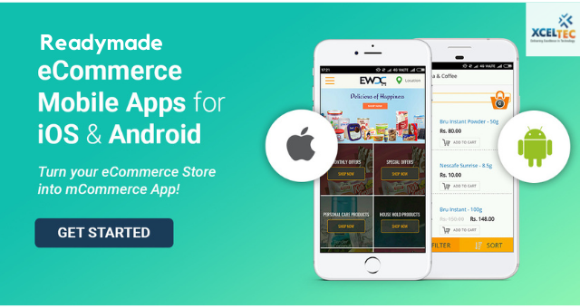 Readymade Ecommerce Mobile App to Built and Increase Visitors & Revenue