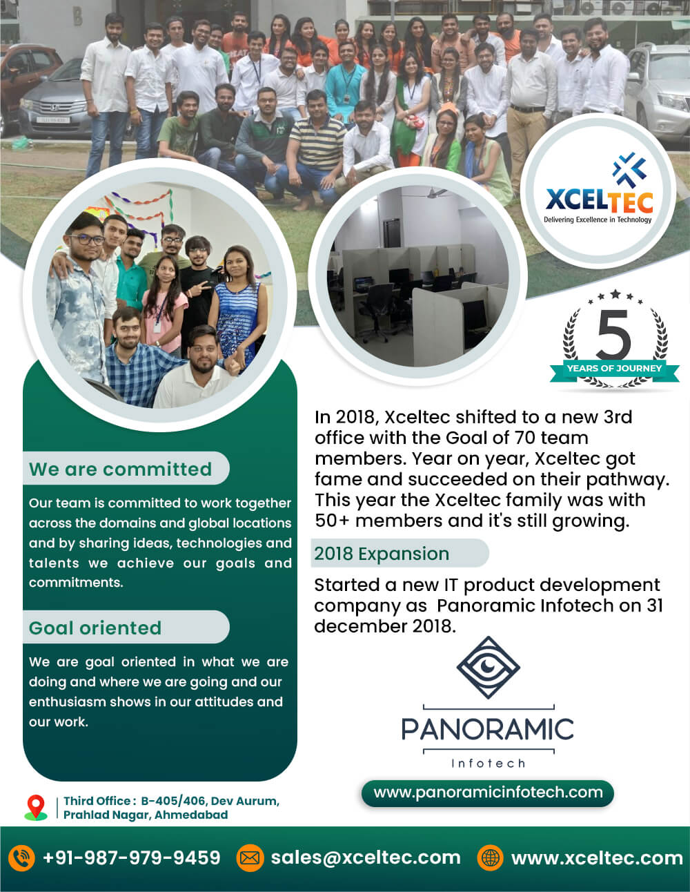 The 3rd Chapter: “5 Years of Mesmerizing Success Journey”