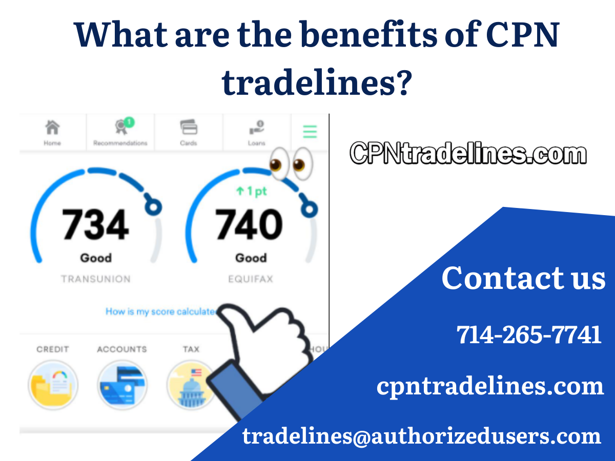 What are the benefits of CPN tradelines?