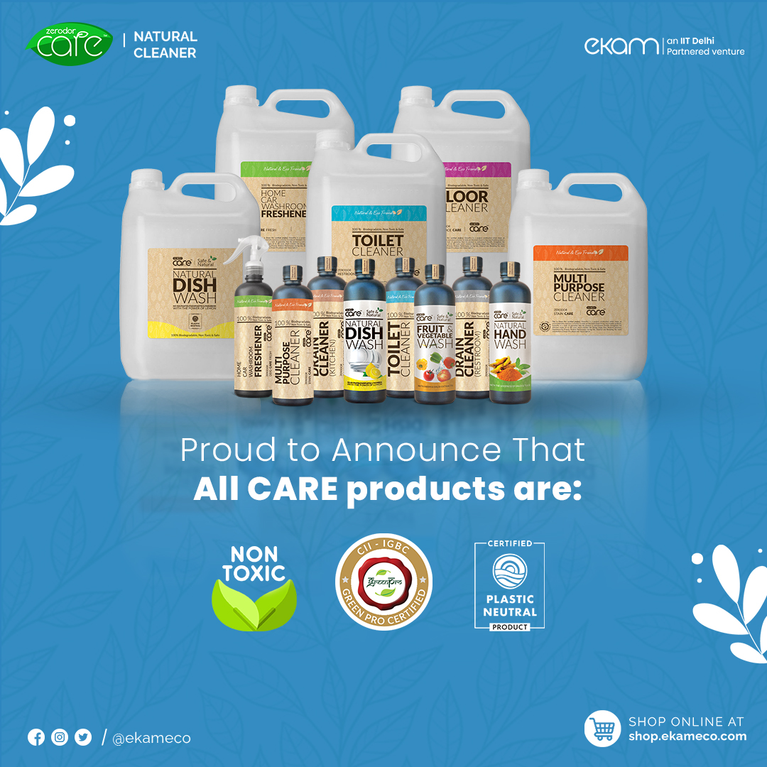 Home Care Products | CARE Natural Cleaners I Ekam Eco Solutions