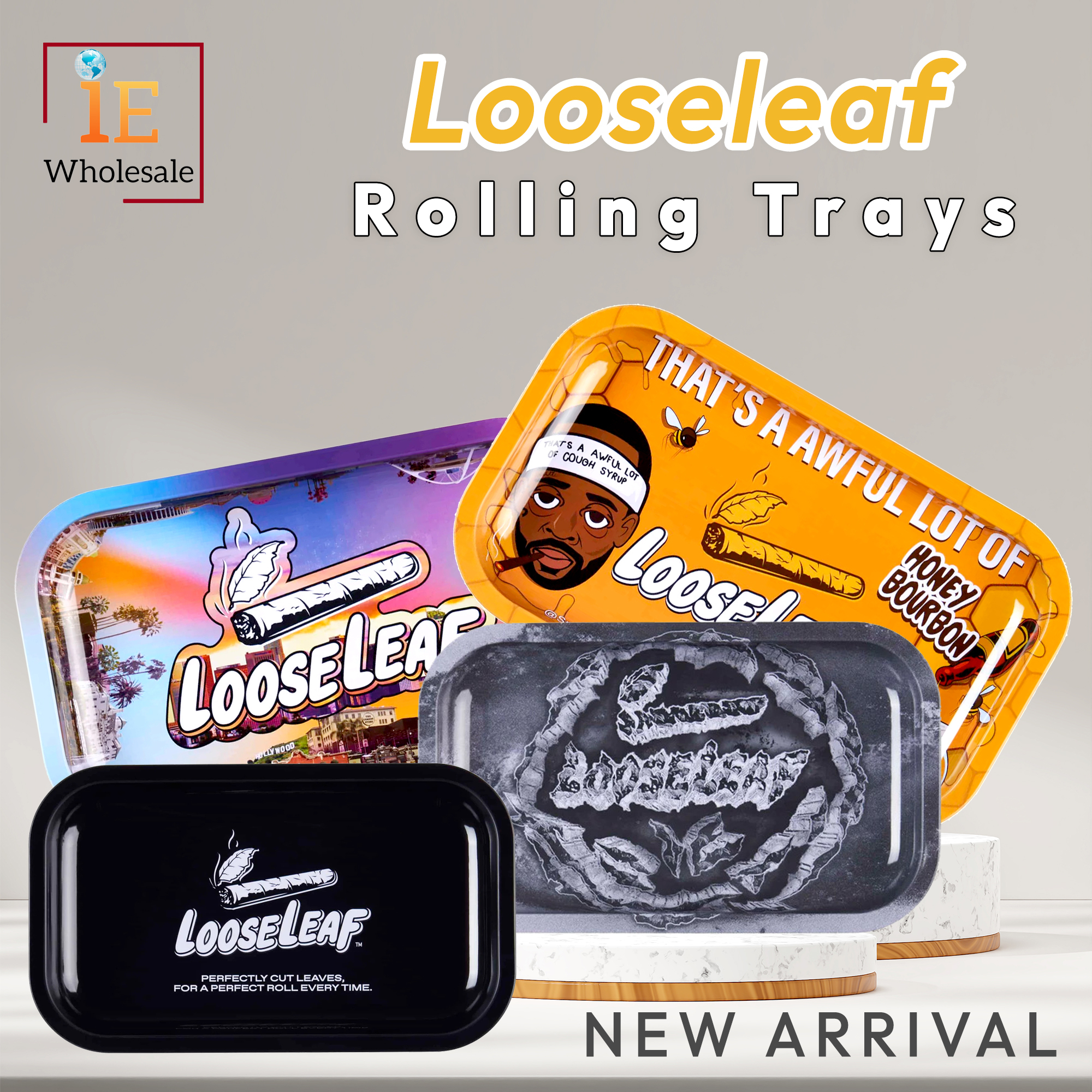 Looseleaf Rolling Trays And Baseball Hats
