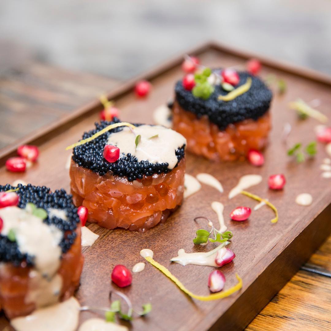 Plated dinner catering