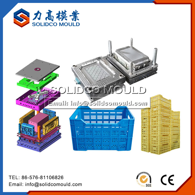 The plastic crate mould must be innovative in its design