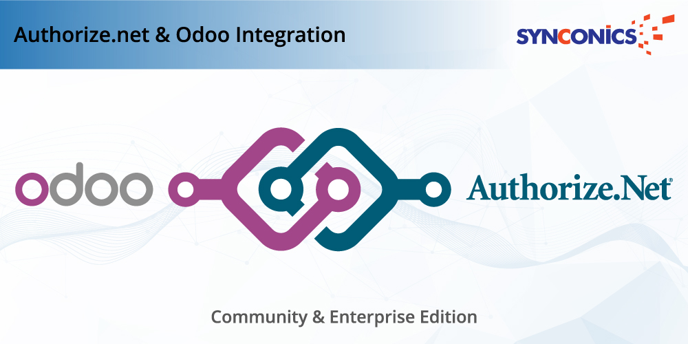 Authorize.net & Odoo Integration | Odoo Apps : Synconics