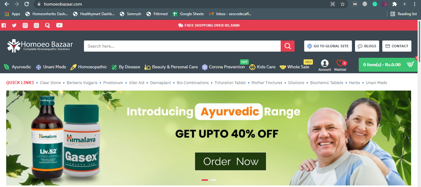 Buy Online Homeopathic Medicine