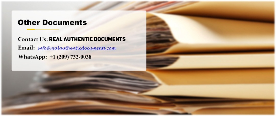 Buy Real Visas Online in California