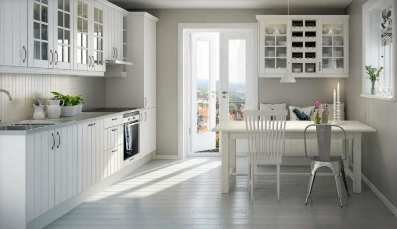 Kitchen Ideas - We're Obsessed with Glass Cabinets